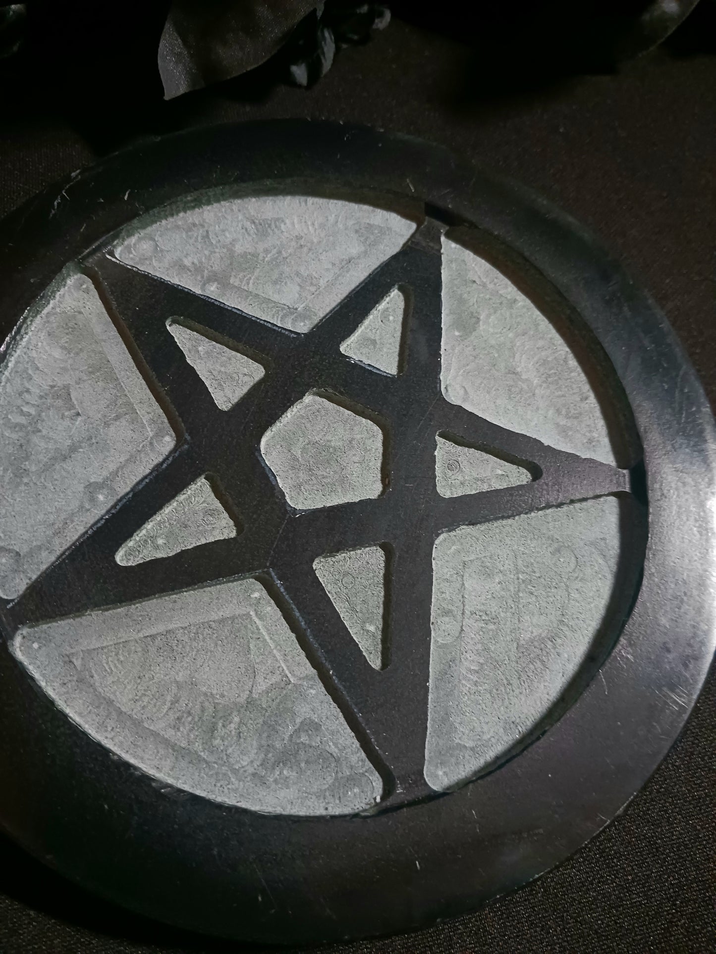 Pentagram Stone Altar Tile