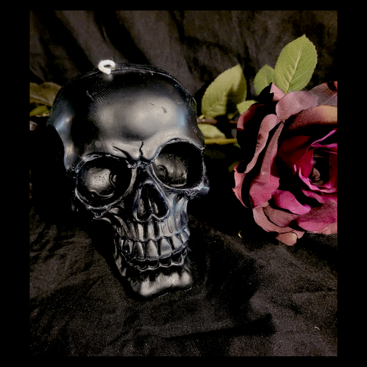 A Satanic Witch's Guide to Using A Skull Candle