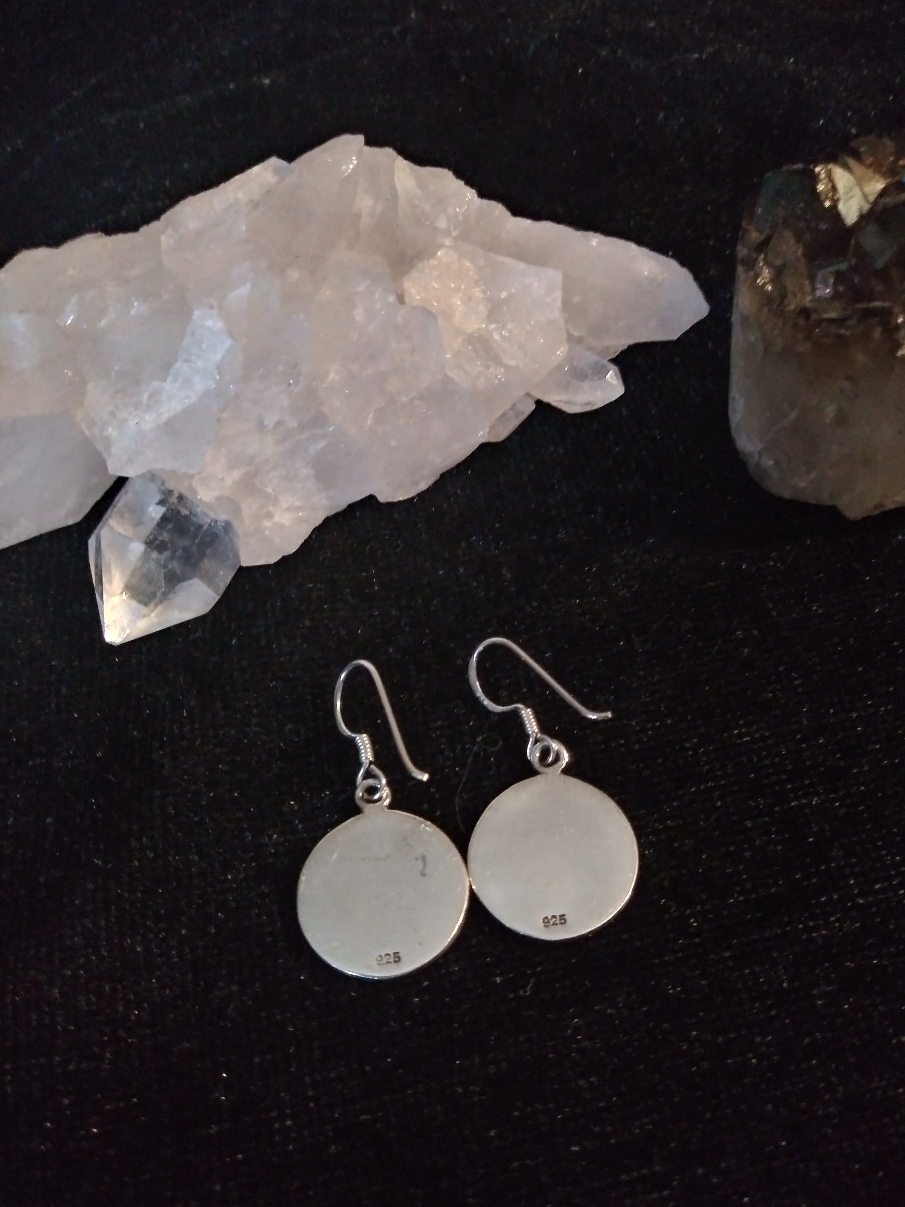 LaVeyan Baphomet Coin Earrings