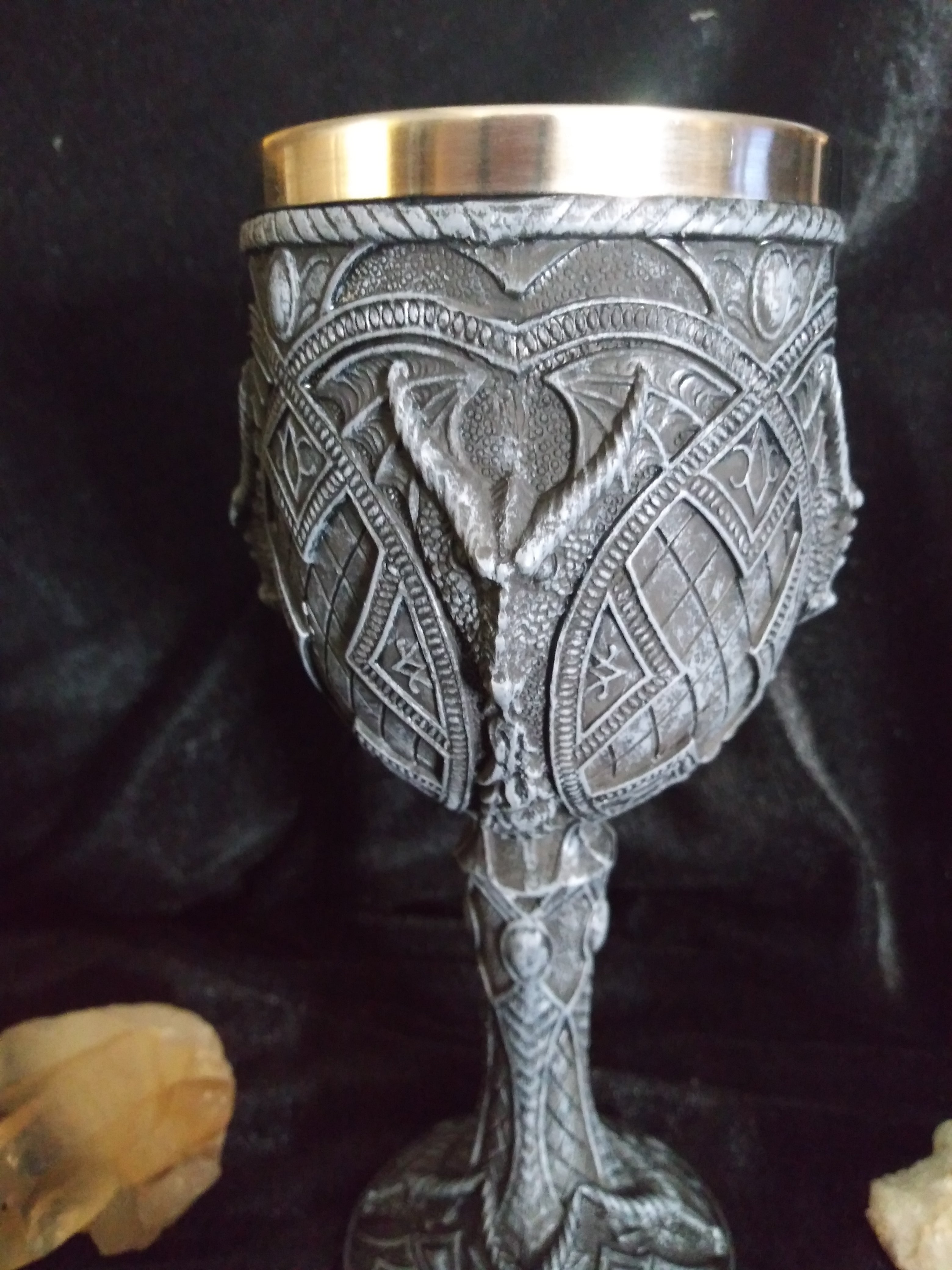 Stone Dragon Chalice
