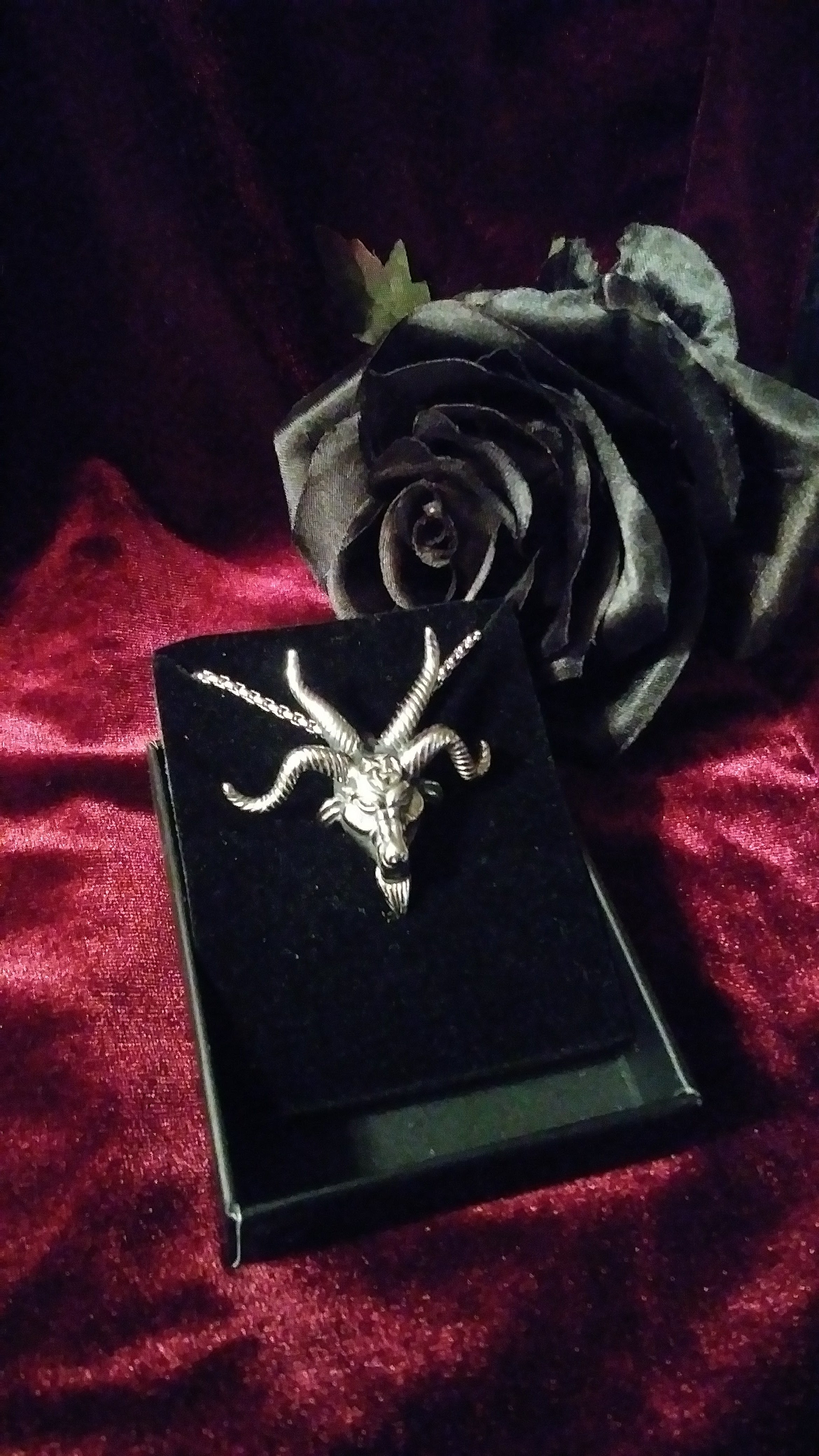 Horned Satanic Goat Pendant