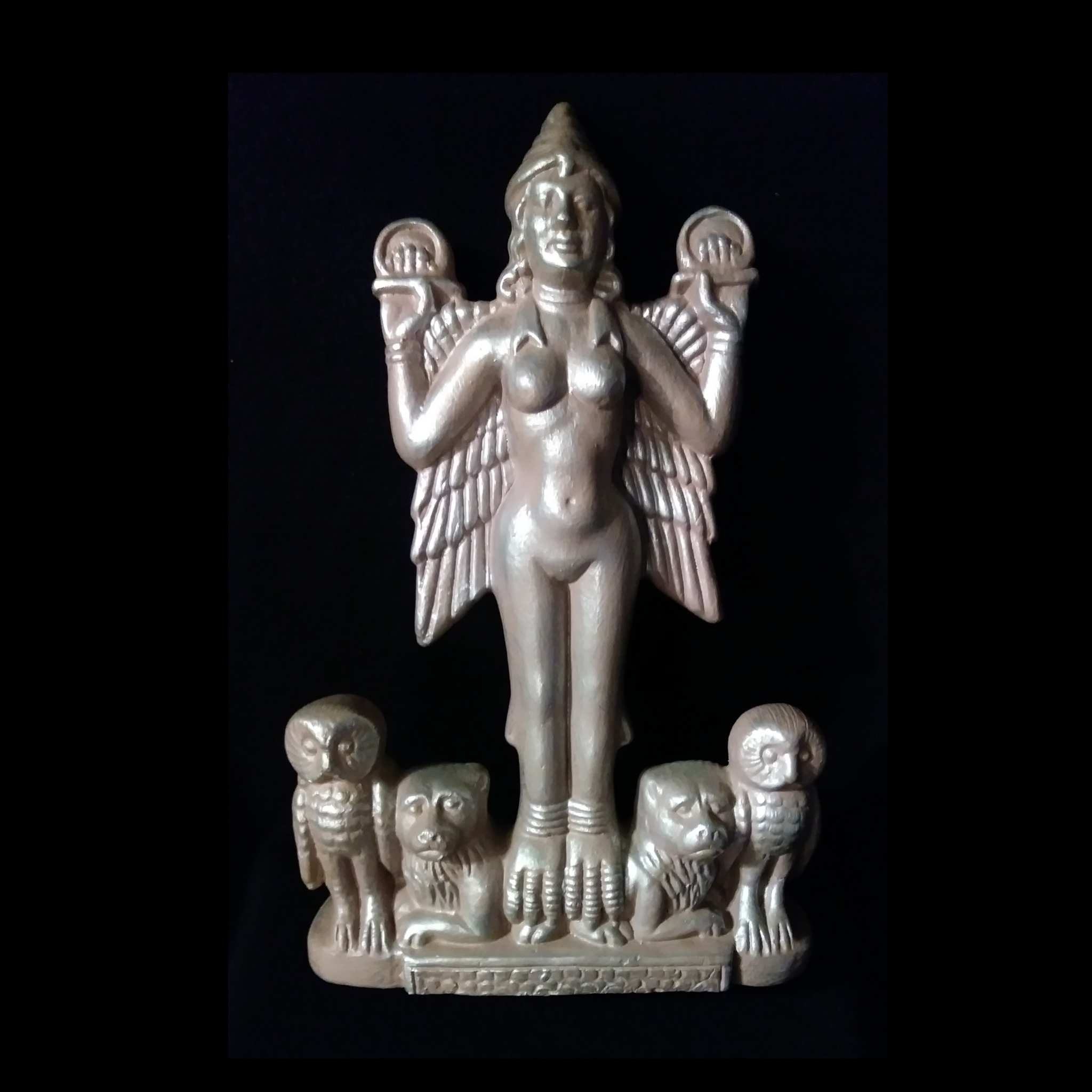 Lilith Burnished Statue