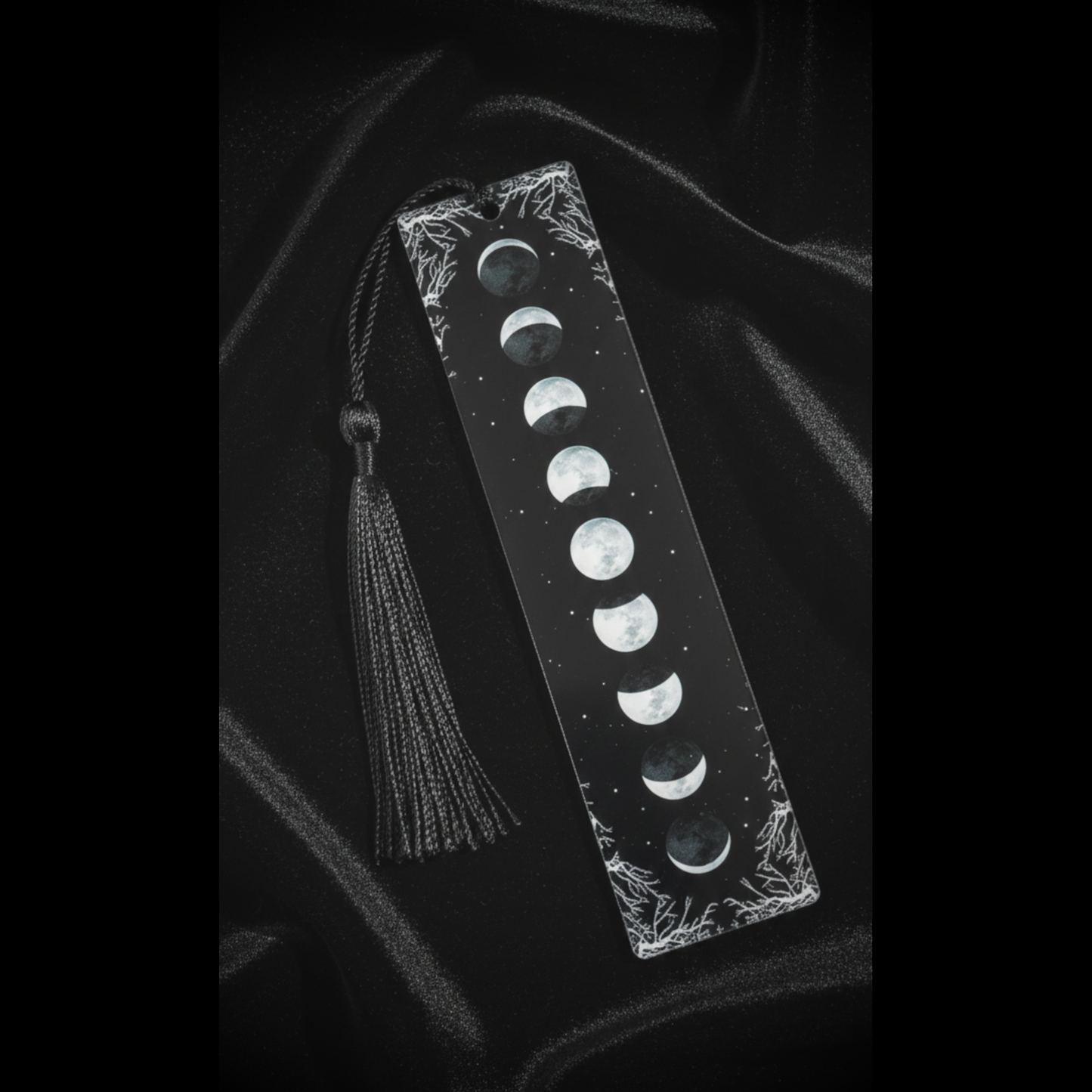 Moon Phase Acrylic Bookmark