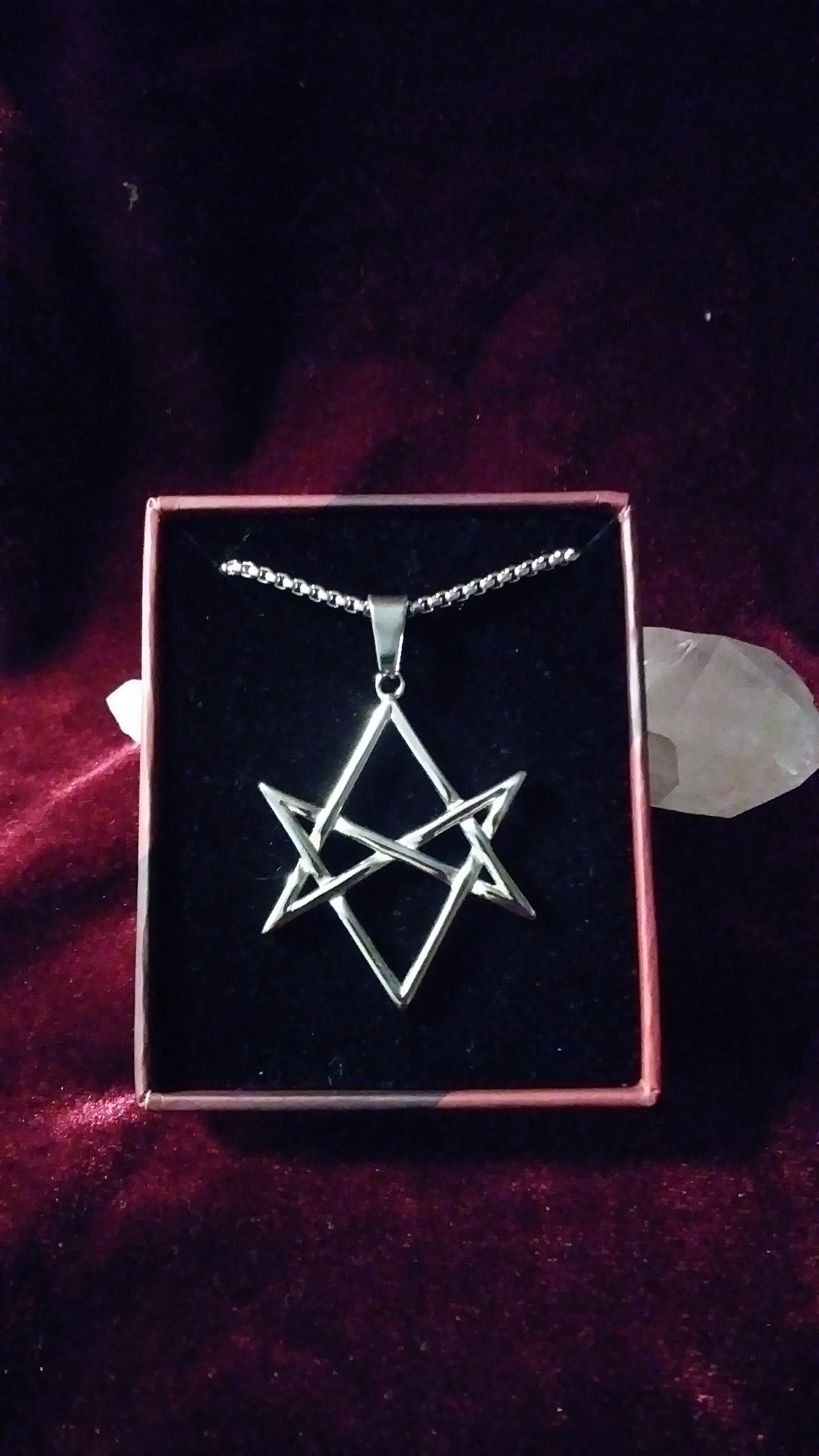 Unicursal Hexagram Pendant