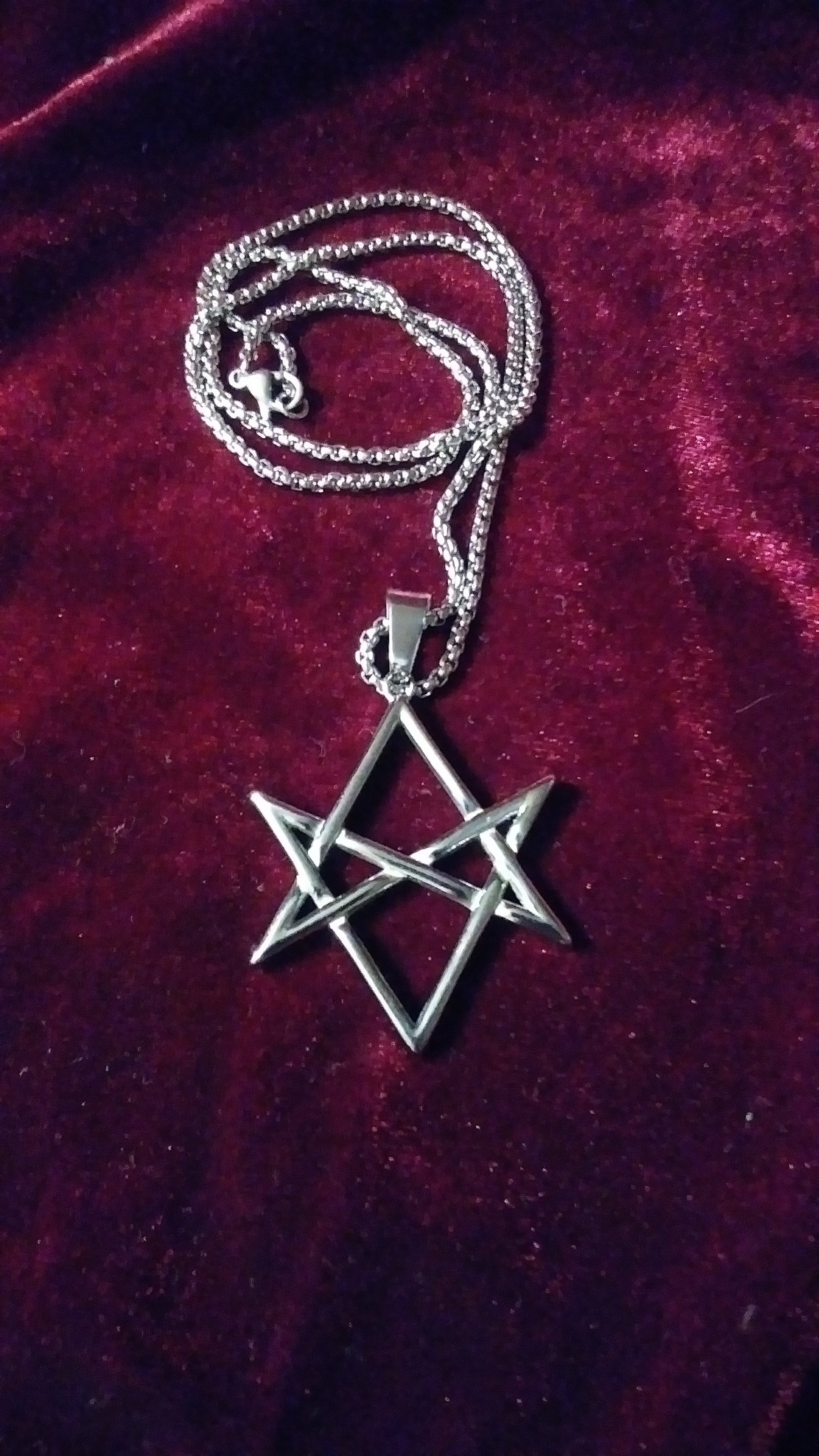 Unicursal Hexagram Pendant
