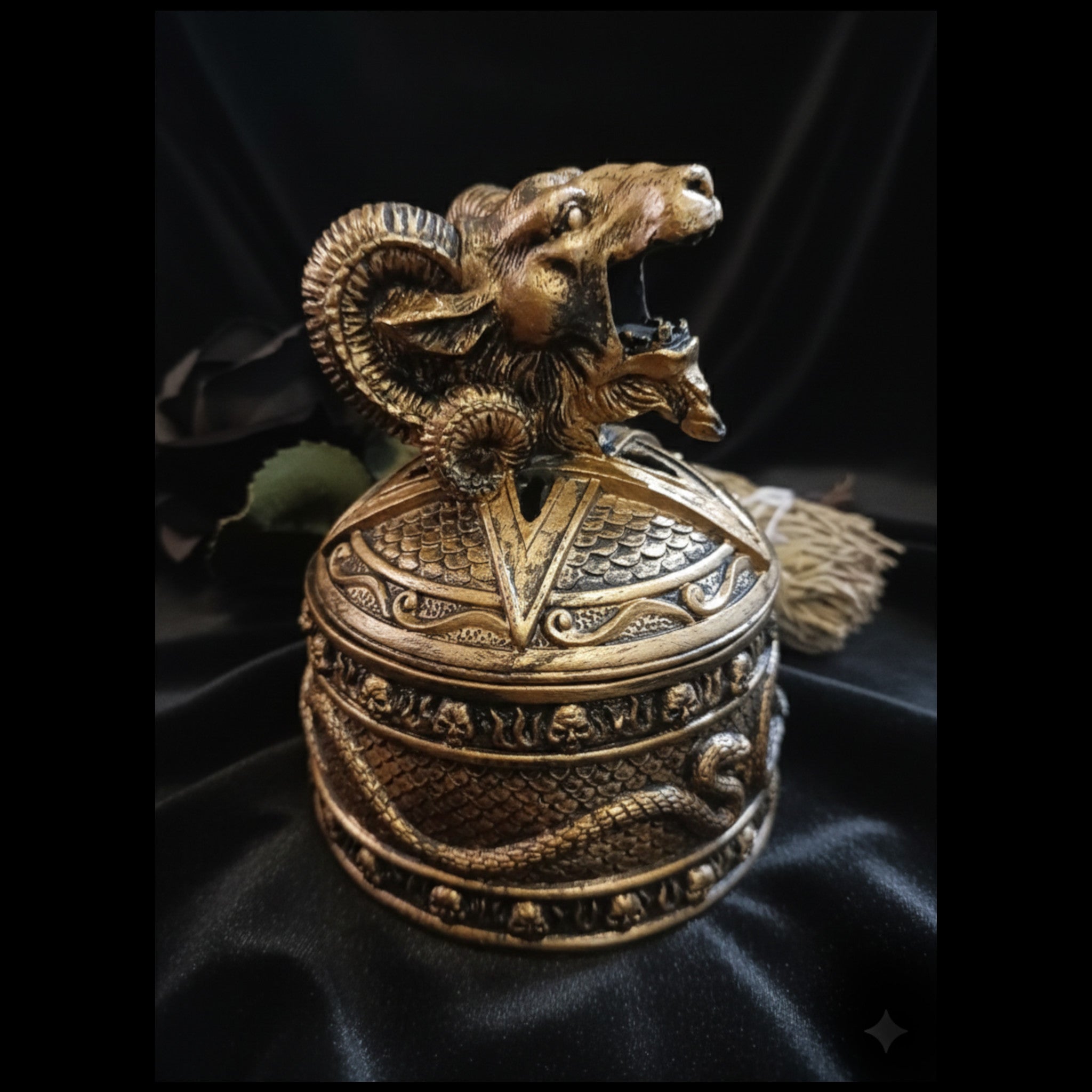Baphomet Incense Burner & Box