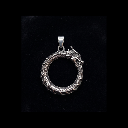 Ouroboros Dragon Pendant