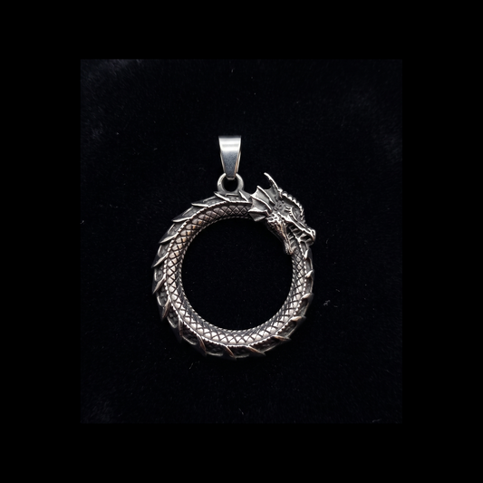 Ouroboros Dragon Pendant