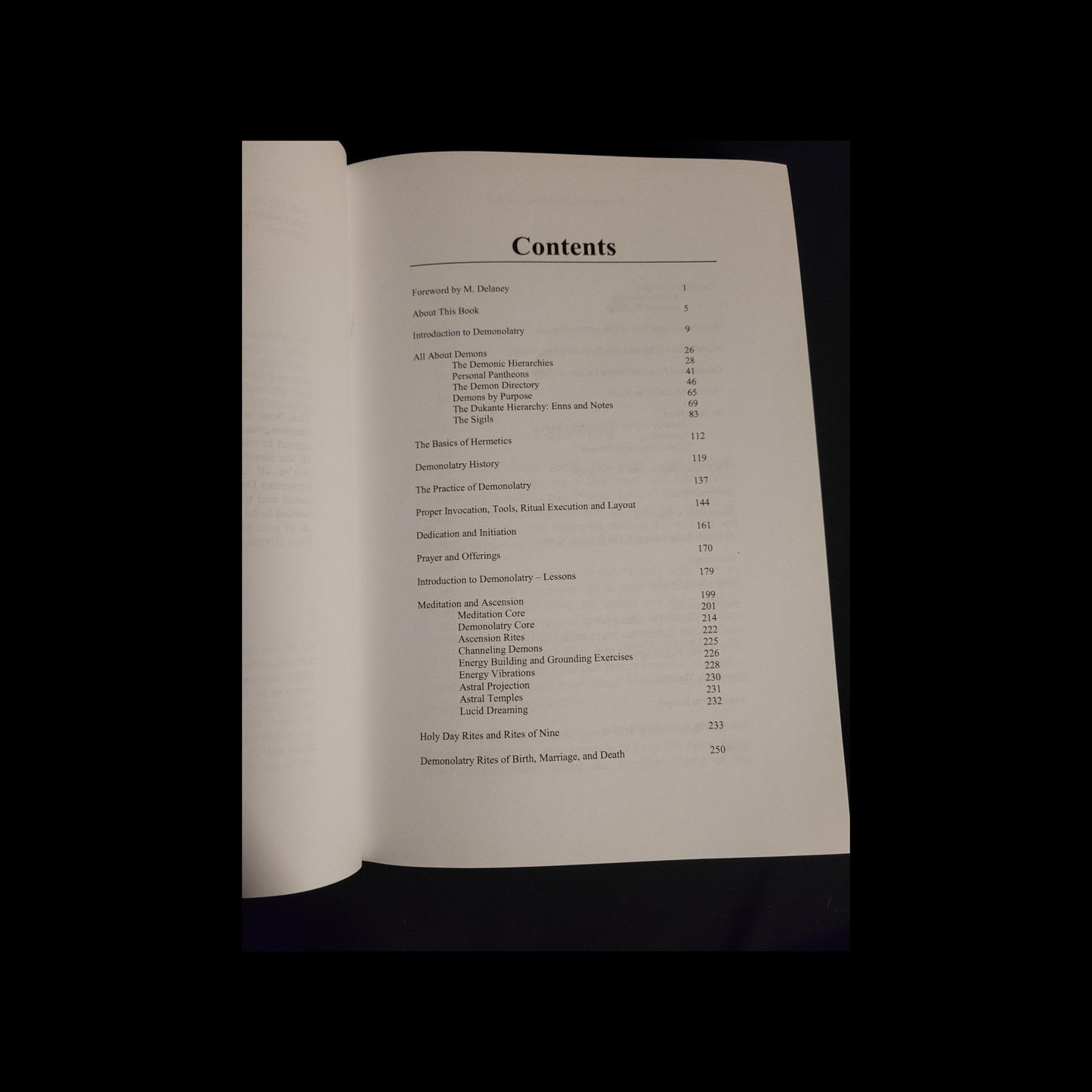 The Complete Book Of Demonolatry by S. Connolly