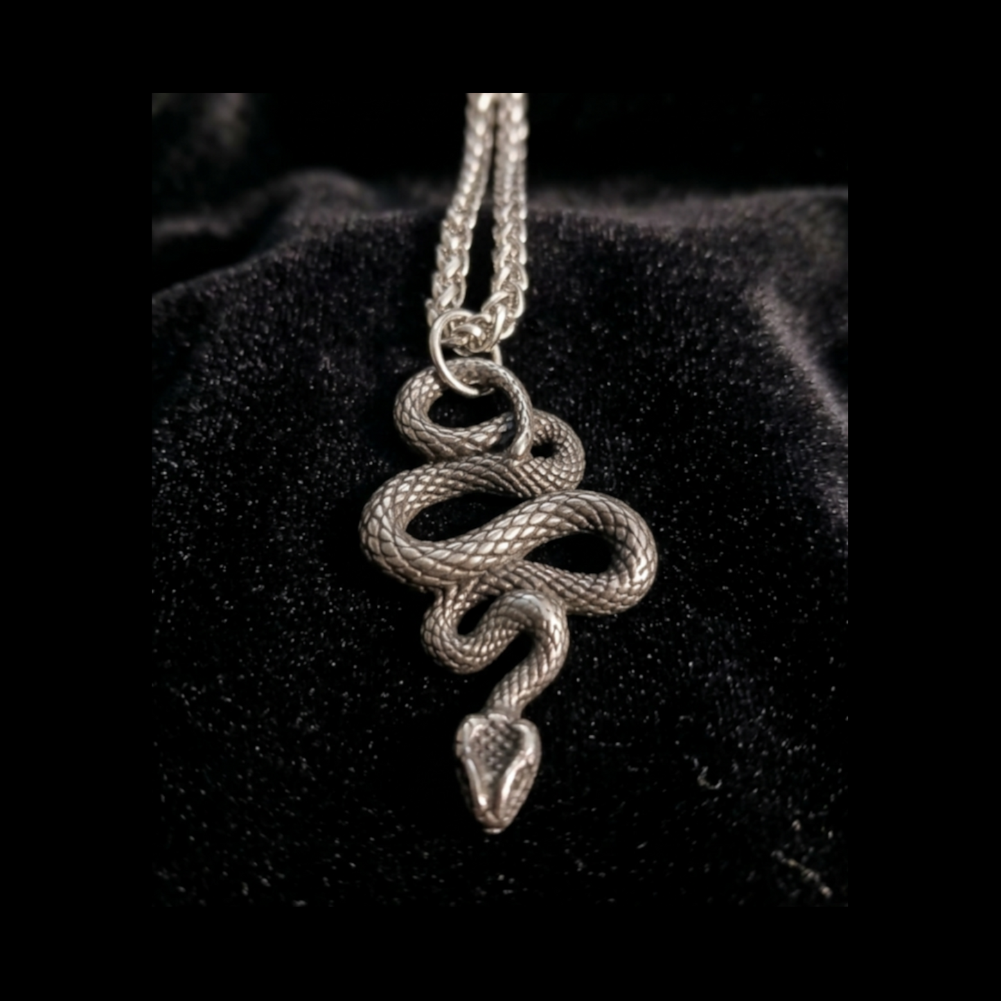 Eve's Temptation Serpent Pendant