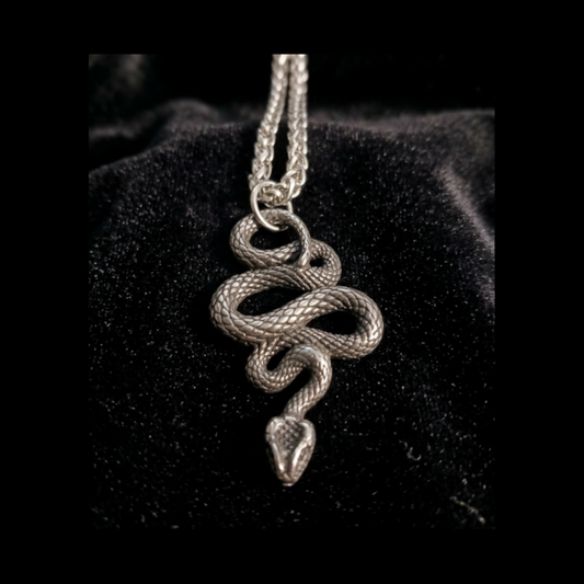 Eve's Temptation Serpent Pendant