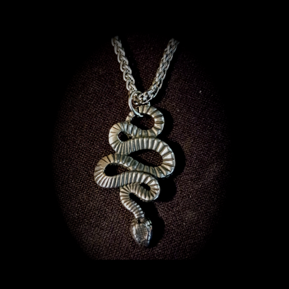 Eve's Temptation Serpent Pendant