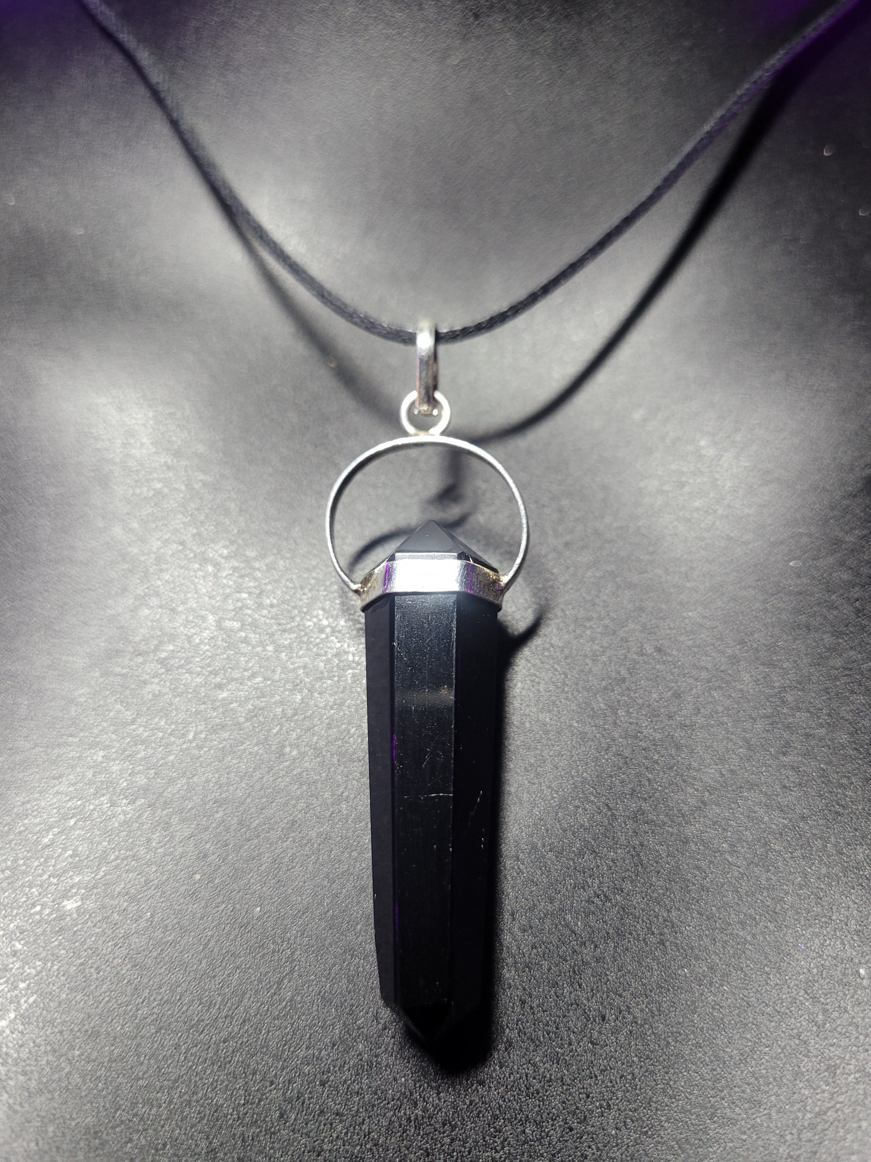 Onyx Double Terminated Pendant