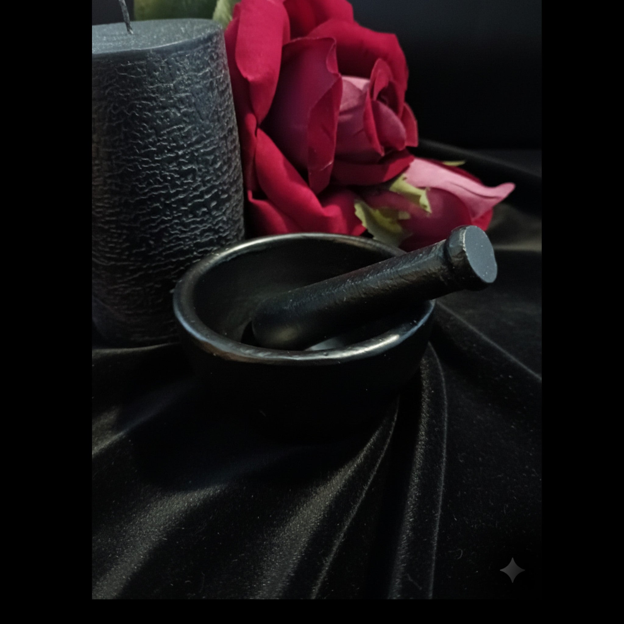 Cast Iron Mortar and Pestle