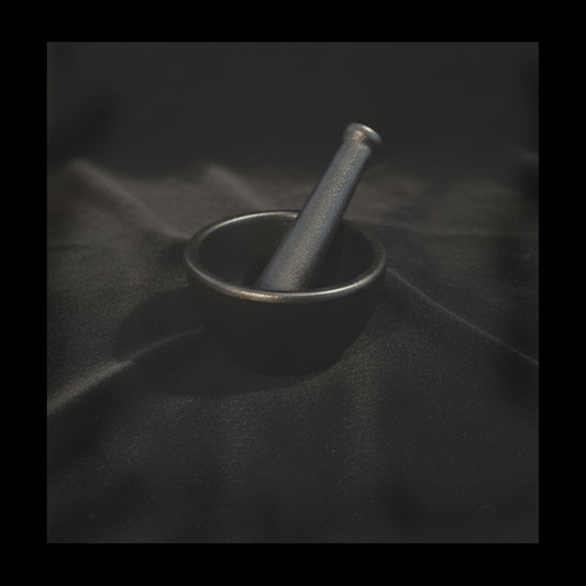 Cast Iron Mortar and Pestle