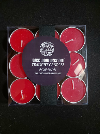 Red Ritual Tealights