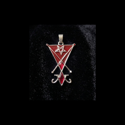 Ruby Red Lucifer Sigil