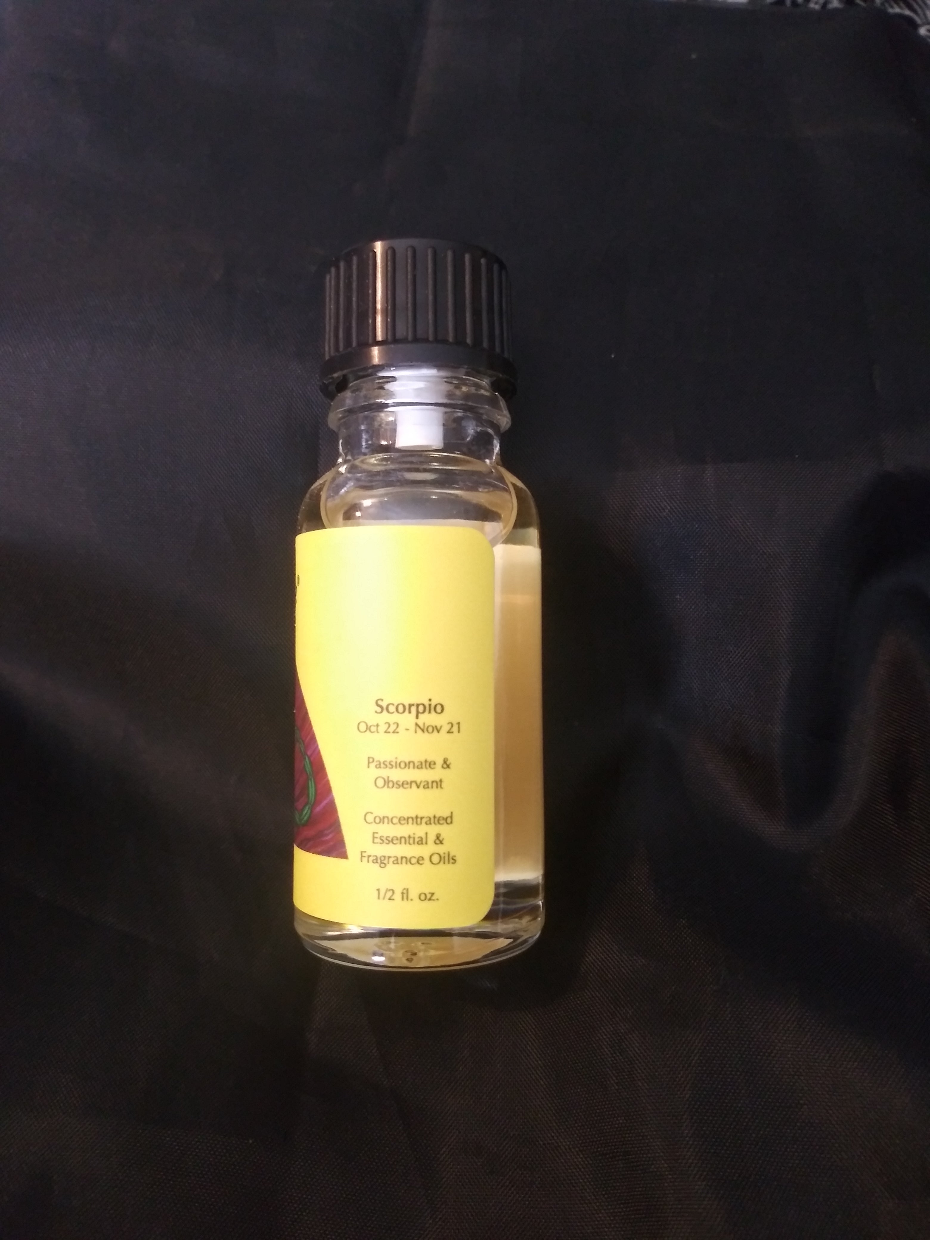 Scorpio Zodiac Oil (October 23 - November 21)