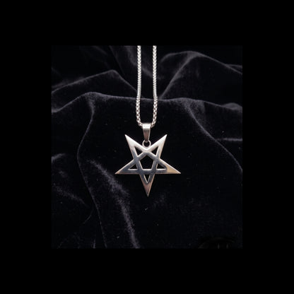 Steel Pentagram Pendant