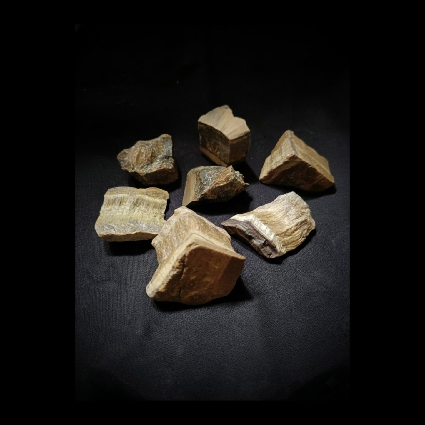 Tiger's Eye Rough Cut
